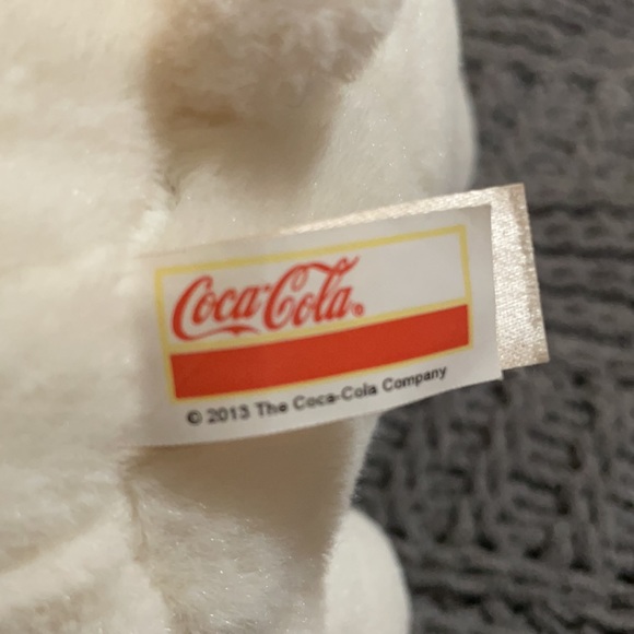 Coca Cola Polar Bear Stuffed Toy - Picture 4 of 9